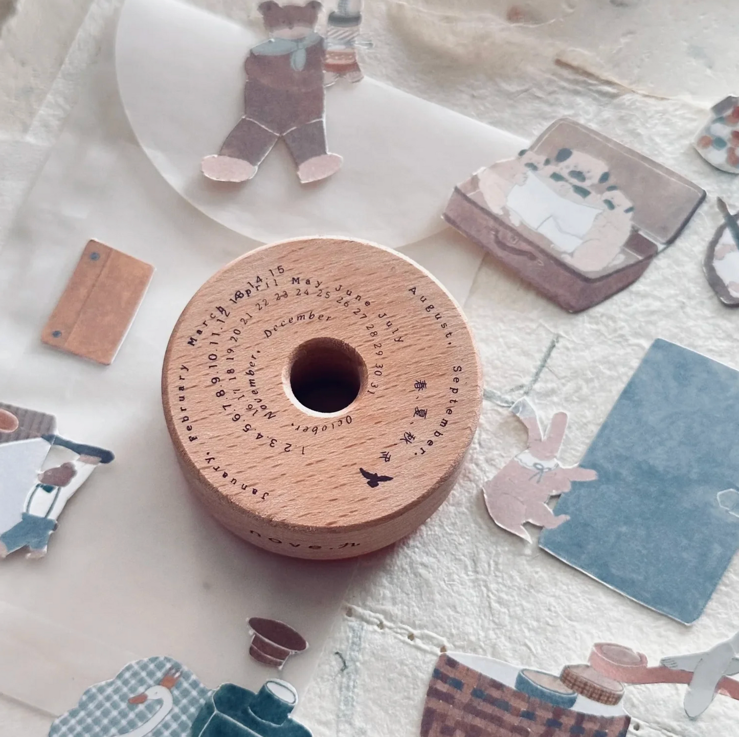 Nove Rubber Stamp Collection - a.round 0.3