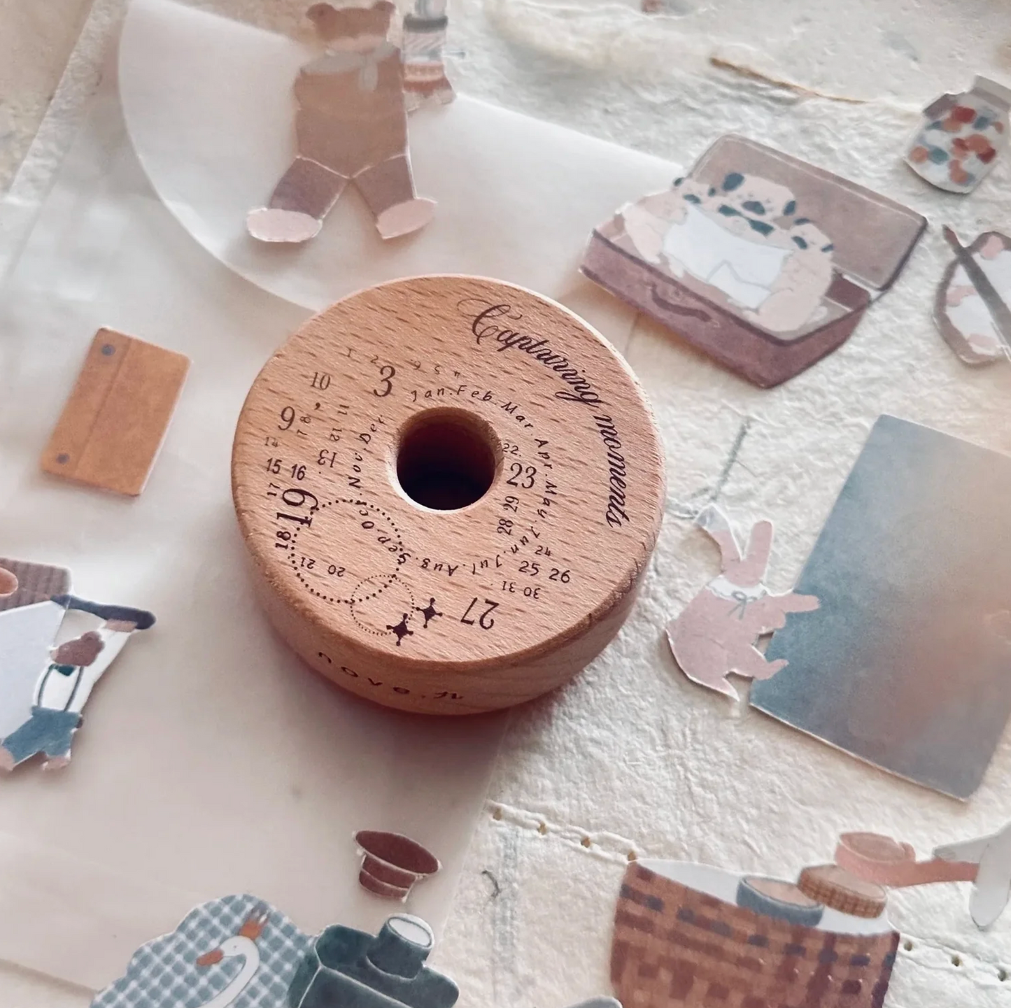 Nove Rubber Stamp Collection - a.round 0.3