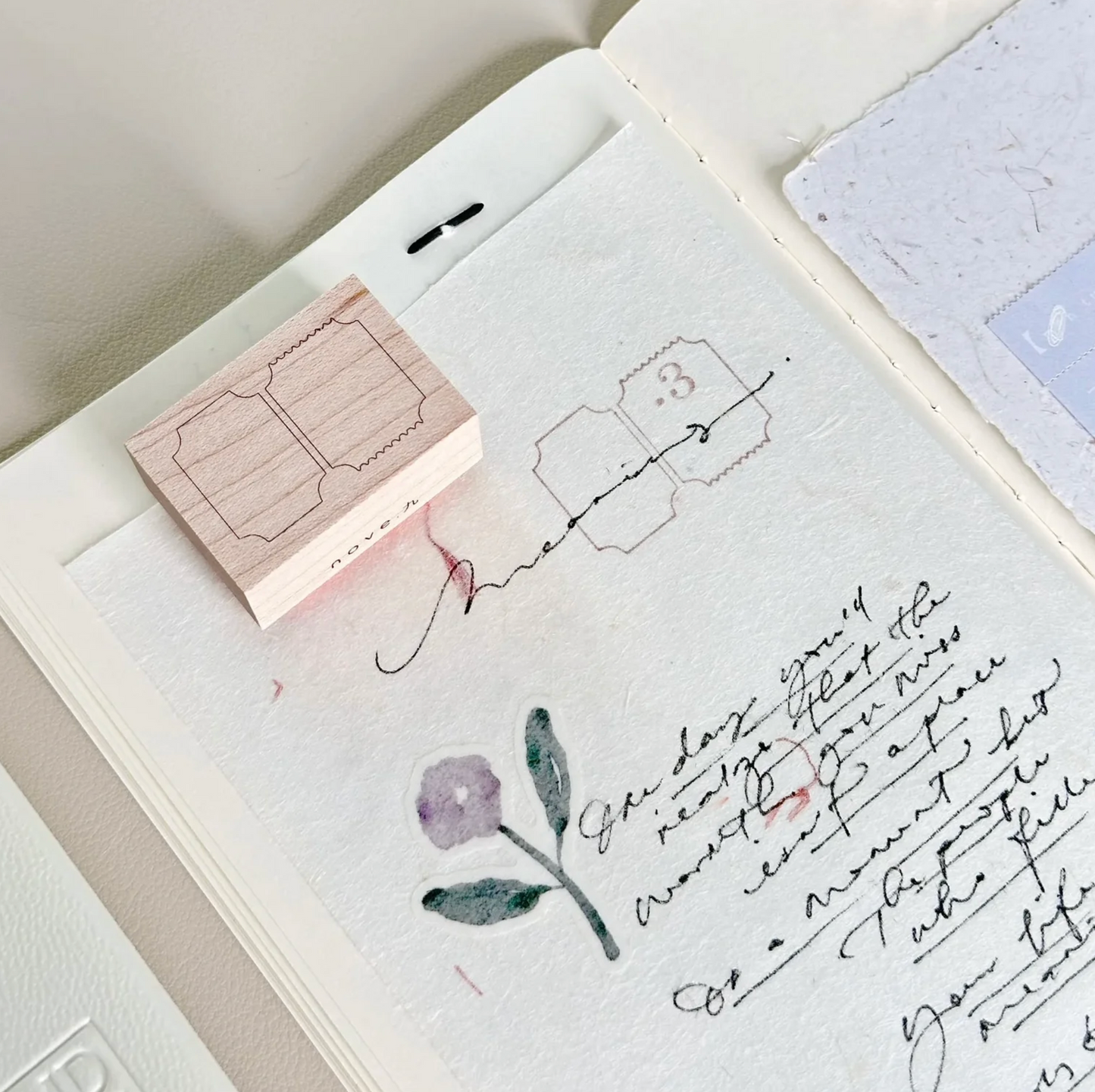 Nove Jourt'aime 2 Rubber Stamps