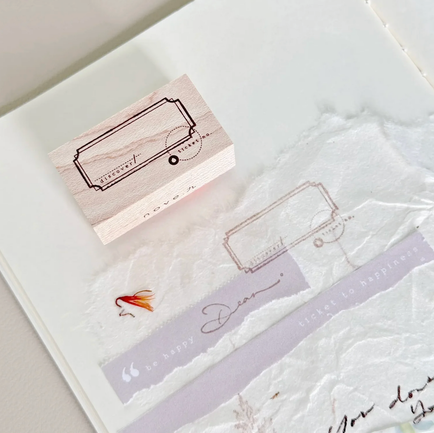 Nove Jourt'aime 2 Rubber Stamps