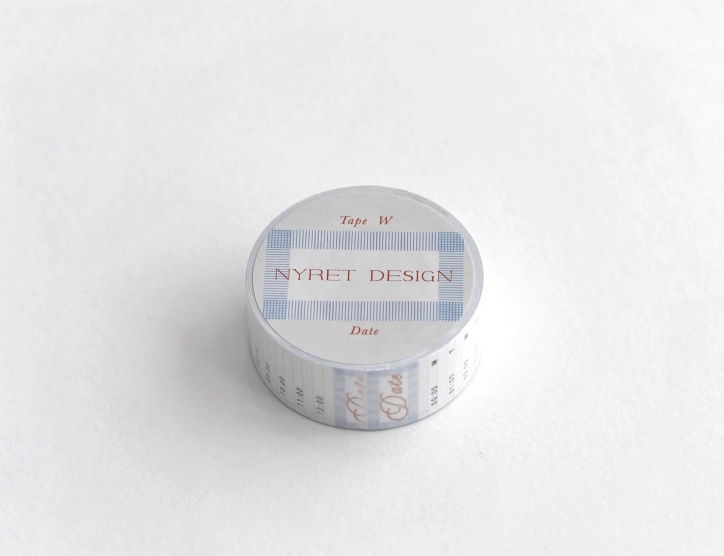 Nyret Washi Tape: Tape W - Date
