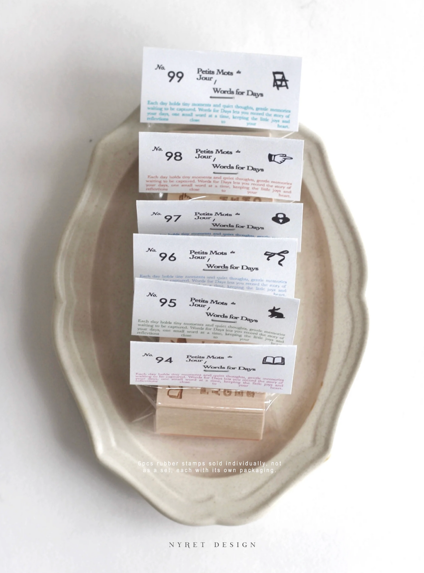 Nyret Rubber Stamps -  Vol 14 Words for days