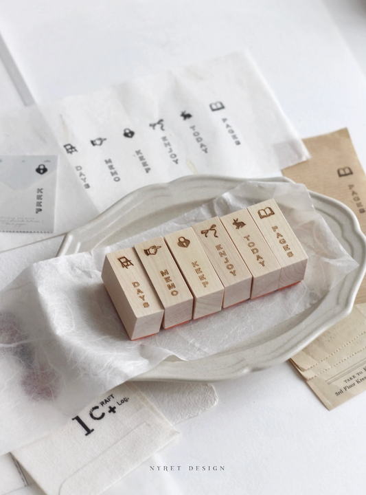 Nyret Rubber Stamps -  Vol 14 Words for days