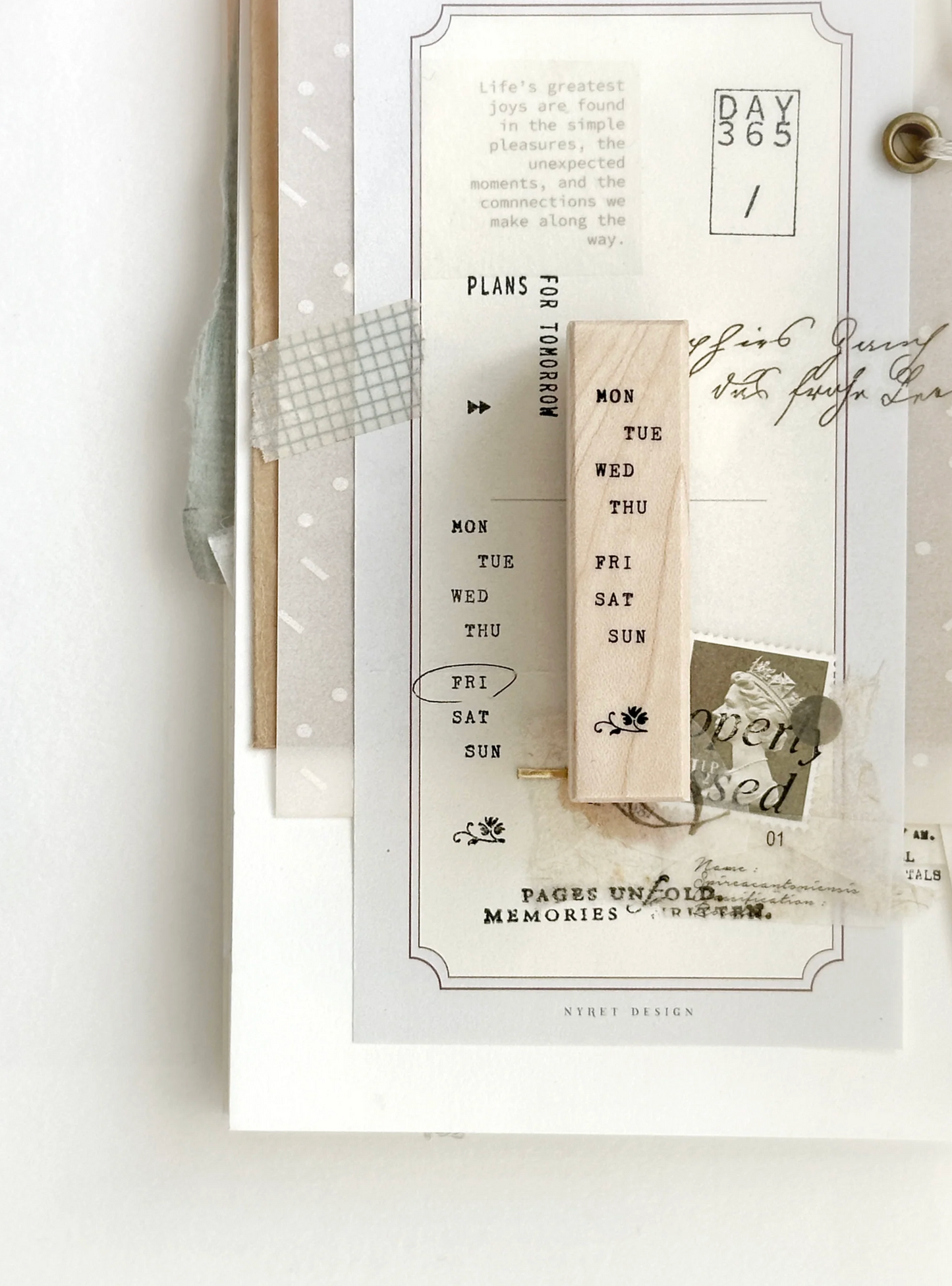 Nyret Rubber Stamps -  Vol 13 Little Things