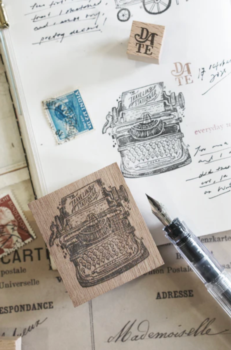 Black Milk Project Rubber Stamp - Traveling Stationer Series