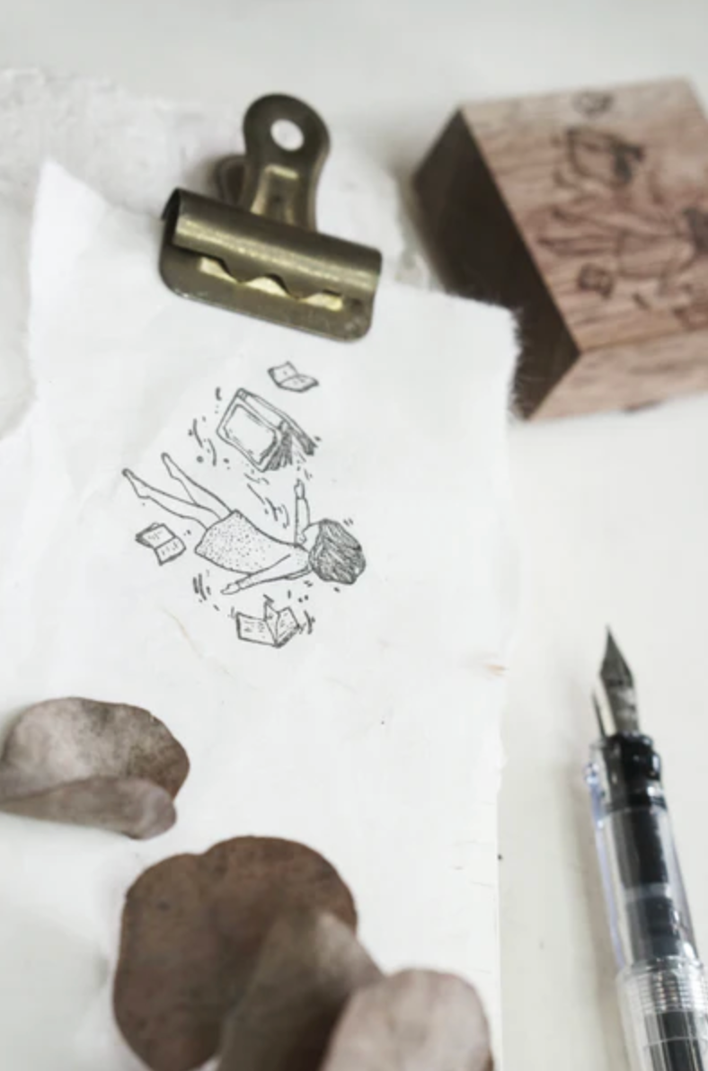 Black Milk Project Rubber Stamp - Pages of Me Series