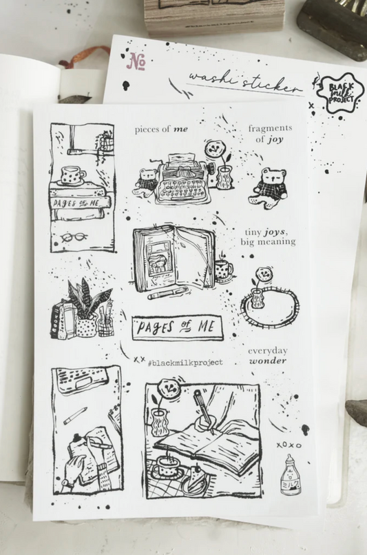Black Milk Project Washi sticker - Pages of Me