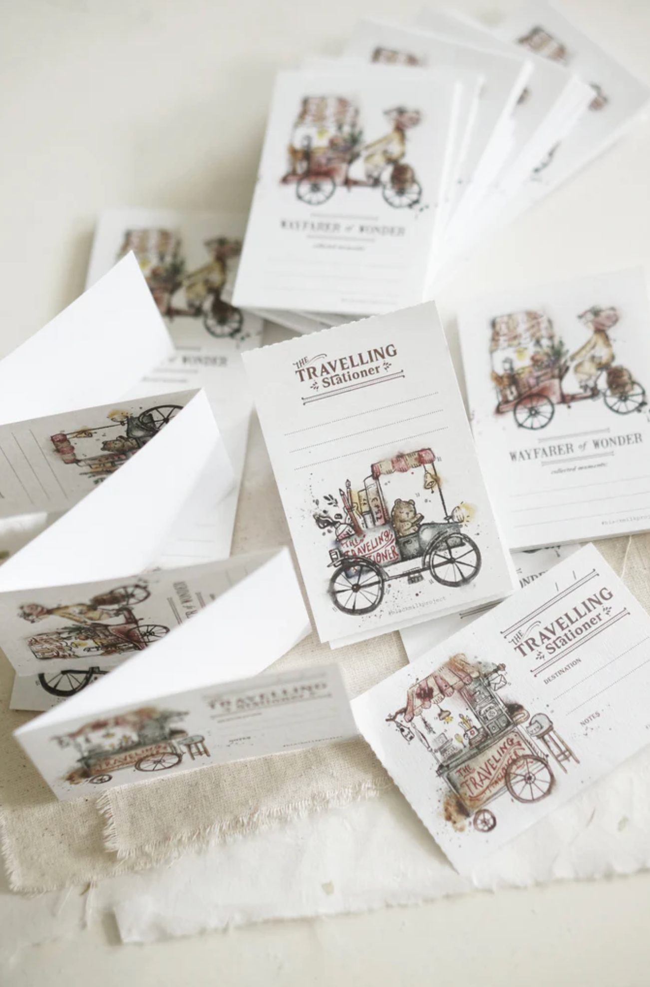 Black Milk Project Accordion Memo Sheets - Traveling Stationer