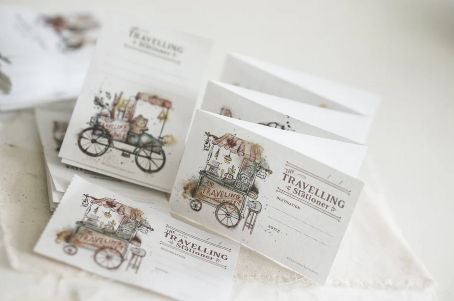 Black Milk Project Accordion Memo Sheets - Traveling Stationer