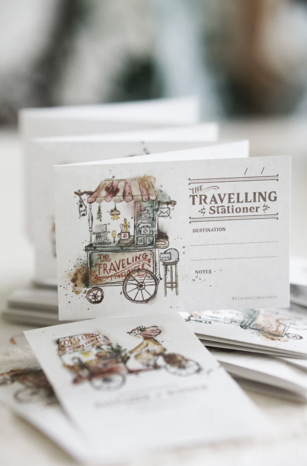 Black Milk Project Accordion Memo Sheets - Traveling Stationer
