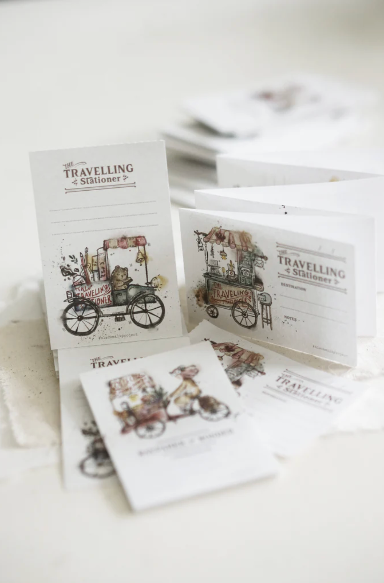 Black Milk Project Accordion Memo Sheets - Traveling Stationer