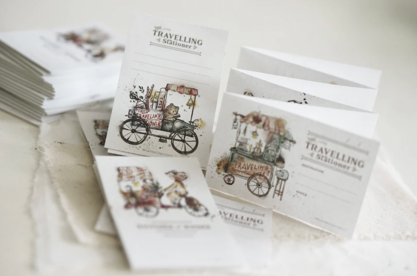 Black Milk Project Accordion Memo Sheets - Traveling Stationer