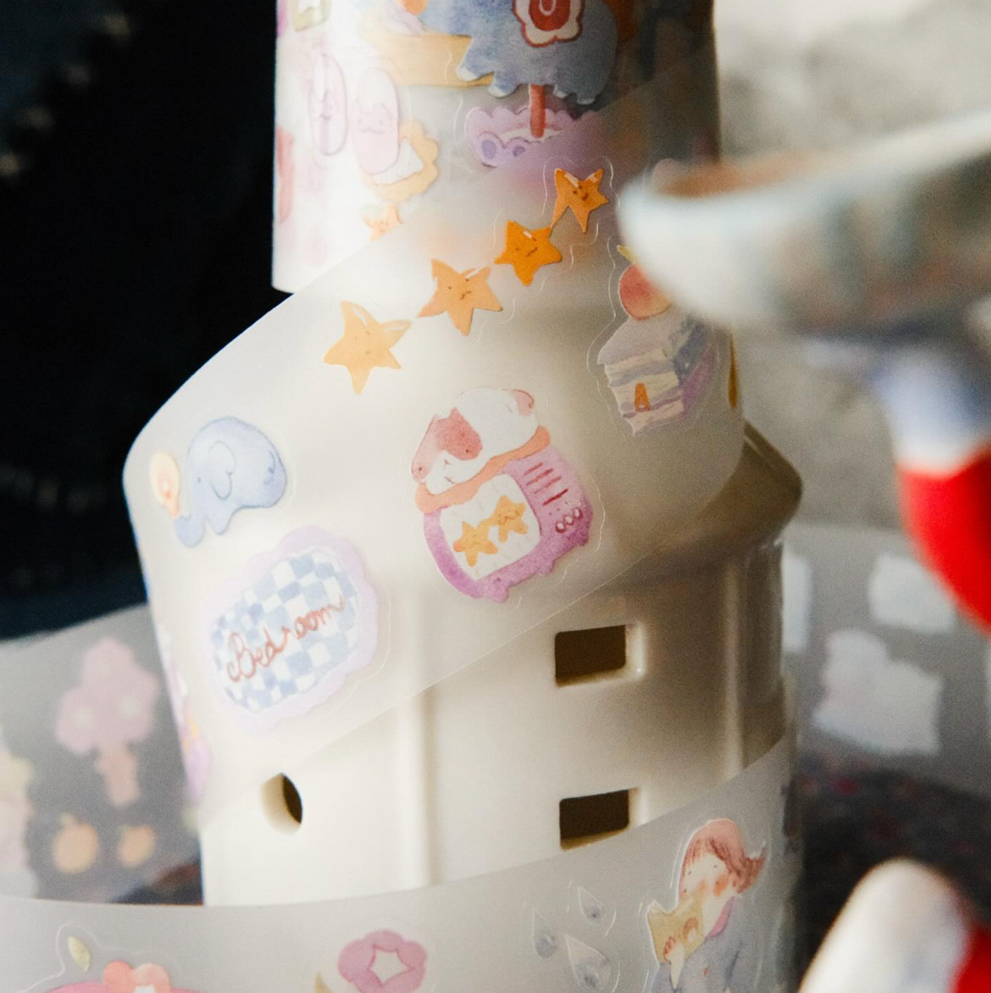 Teayou PET Tape - Reading Sleeping