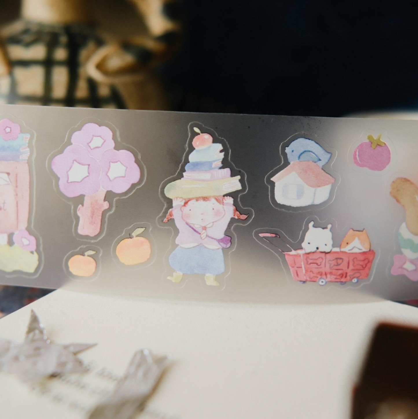 Teayou PET Tape - Reading Sleeping