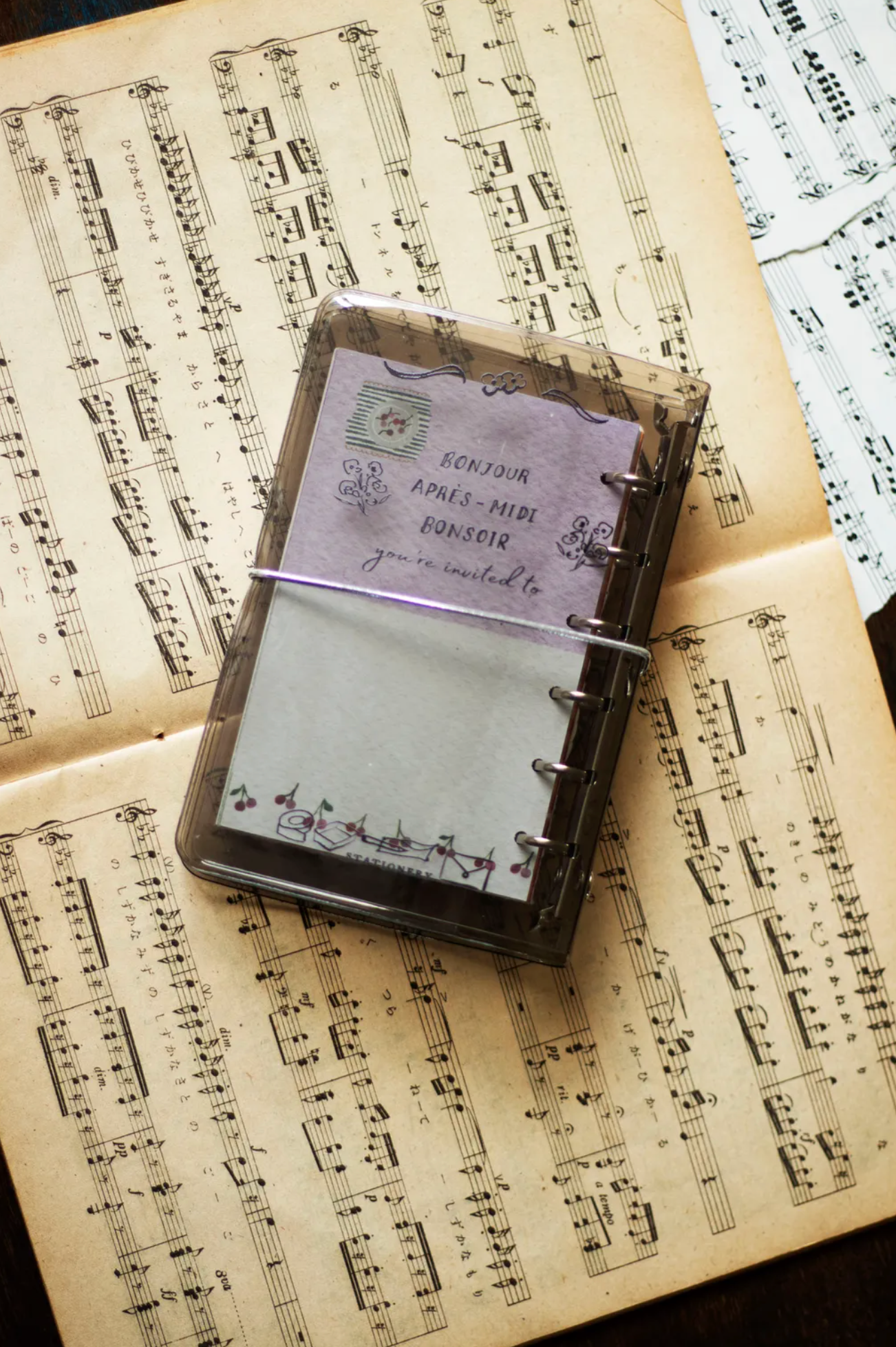 A Kind of Cafe French Afternoon – M6 Binder