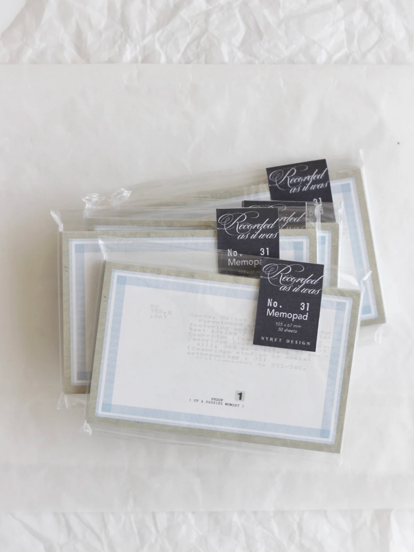 Nyret Memo Pad - 31