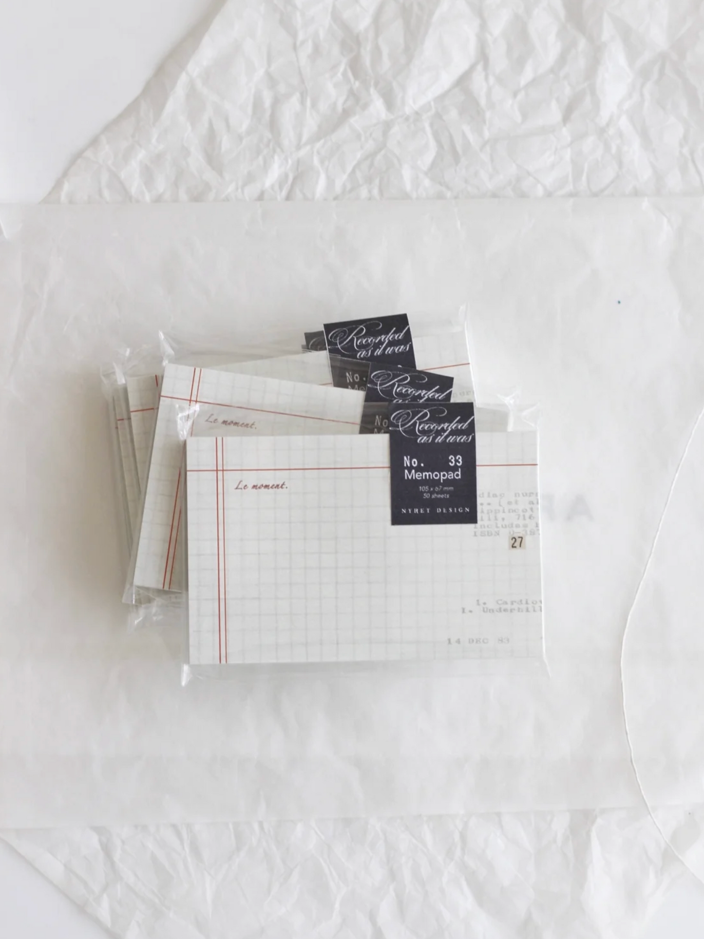 Nyret Memo Pad - 33