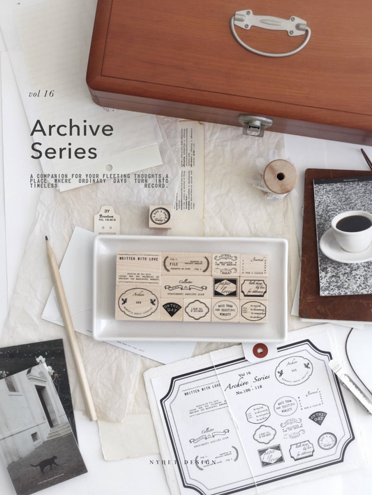 Nyret Design Vol 16 Archive Series Rubber Stamp