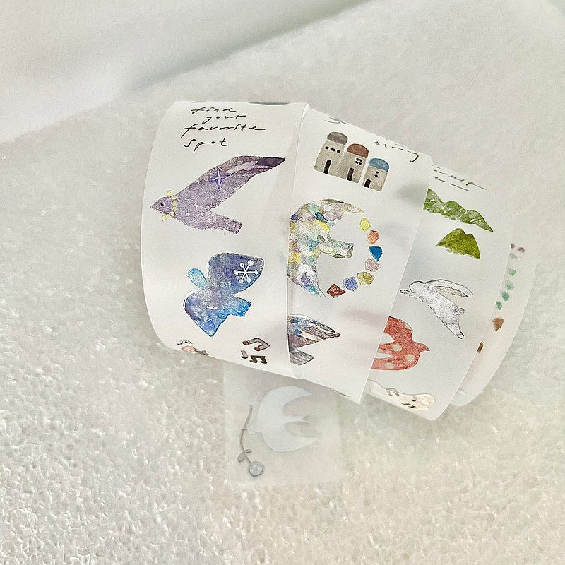 Pion PET Tape - Bird Island