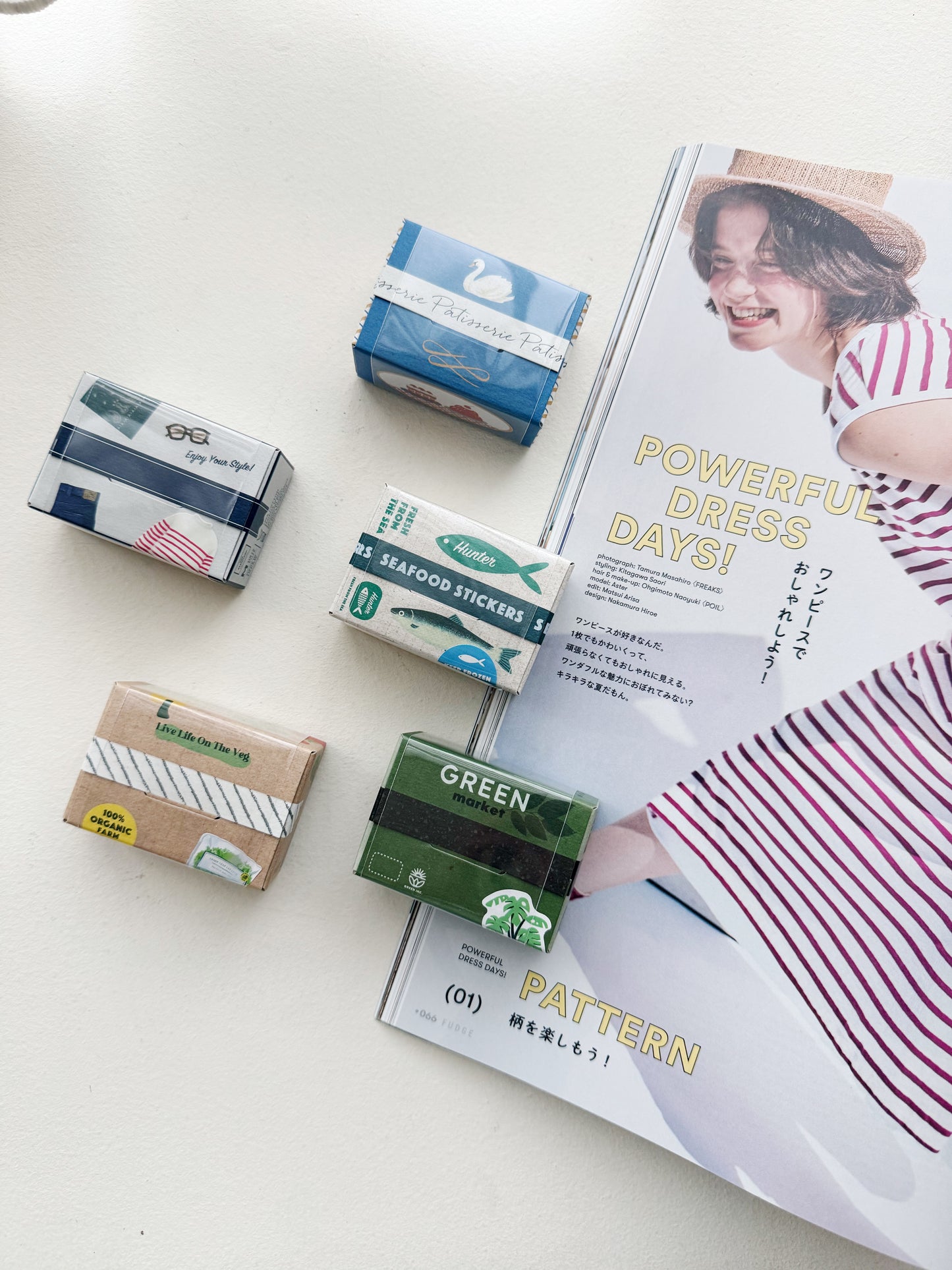 Greeting Life Inc. Hako Seal Mini Box of Sticker Sets