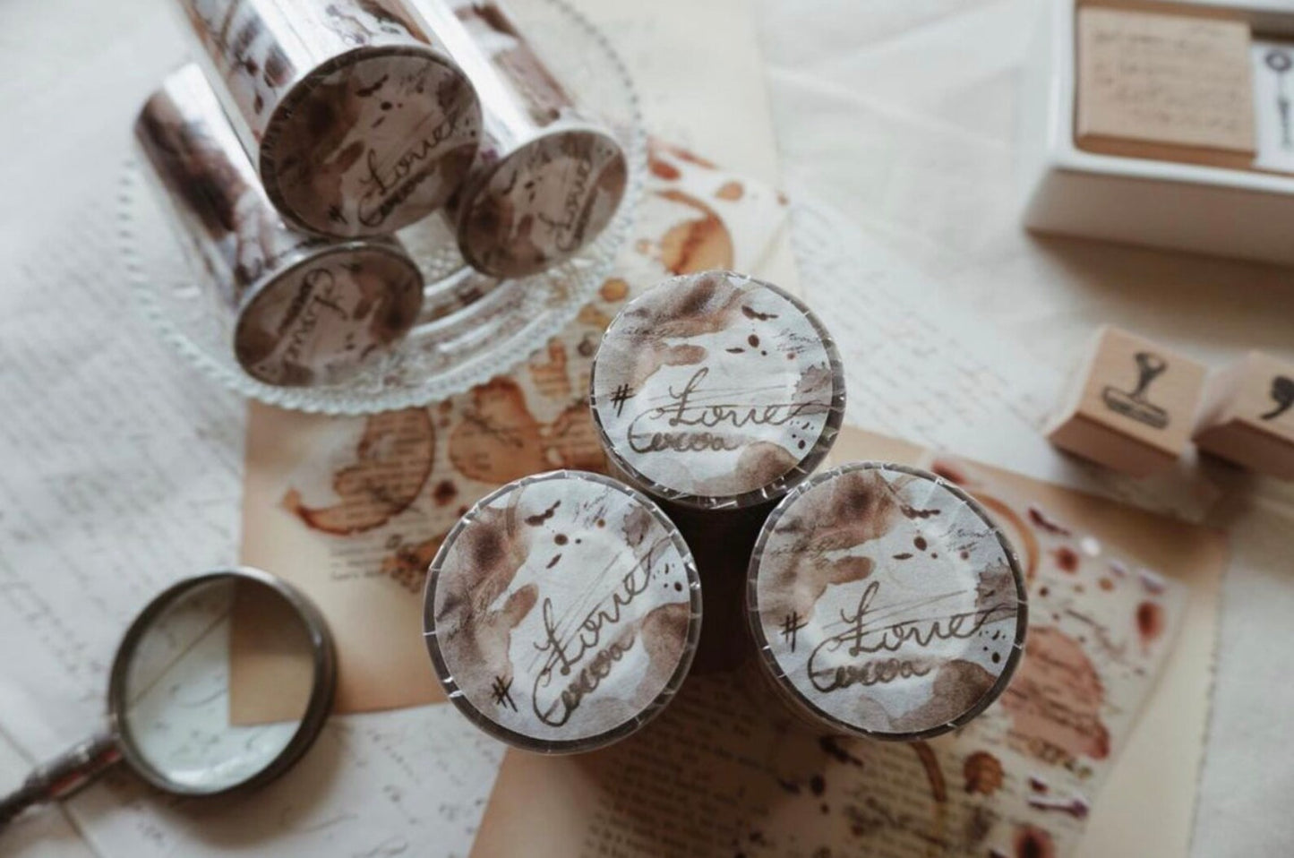 Shiwu Studio x Siyun PET Tape - Love Cocoa