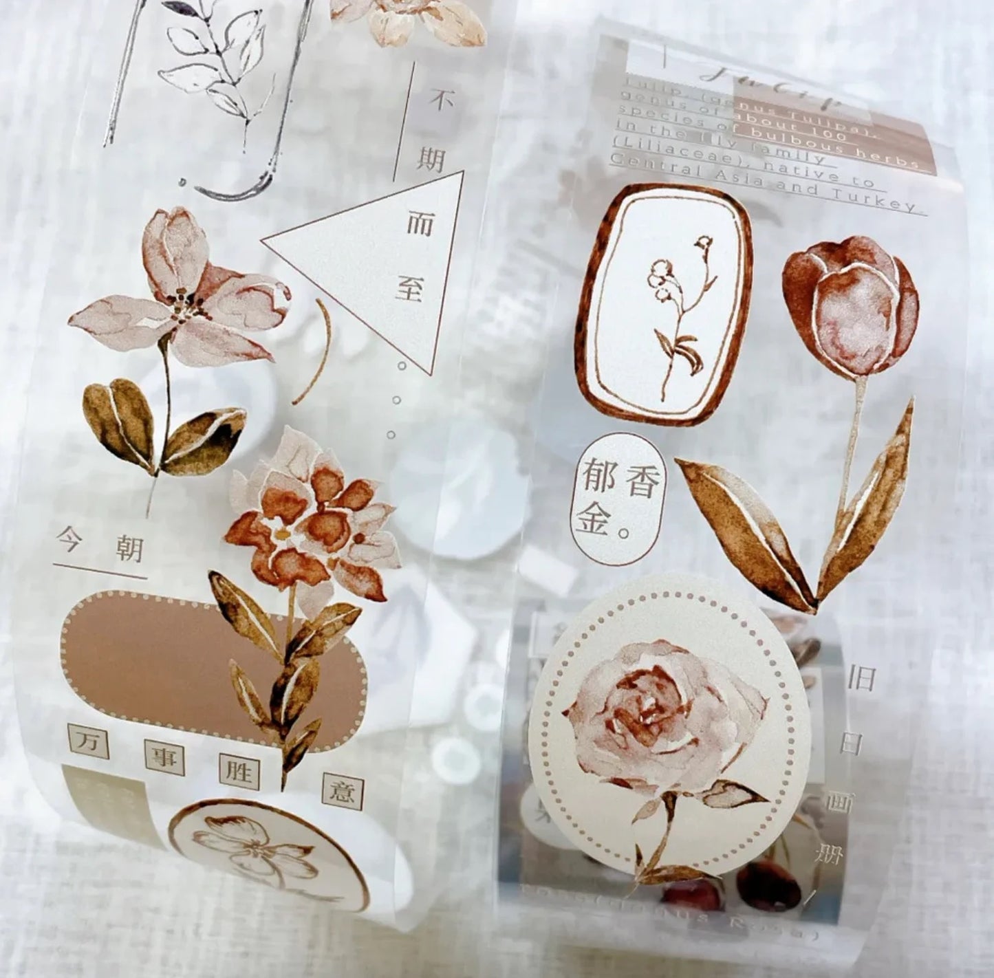 Freckles Tea PET Tape - Autumn Leaves