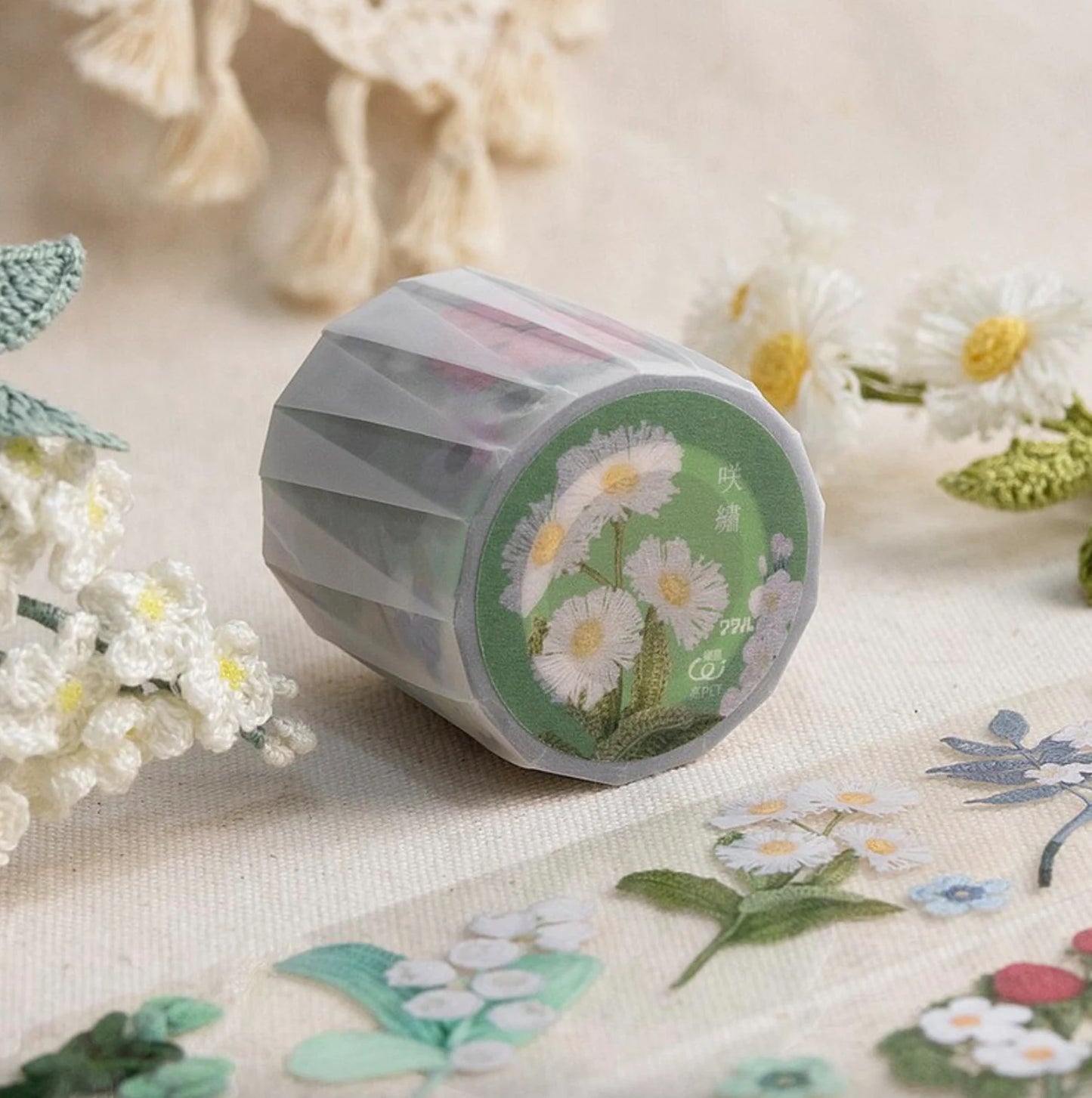 Loidesign PET Tape - Flower Crochet