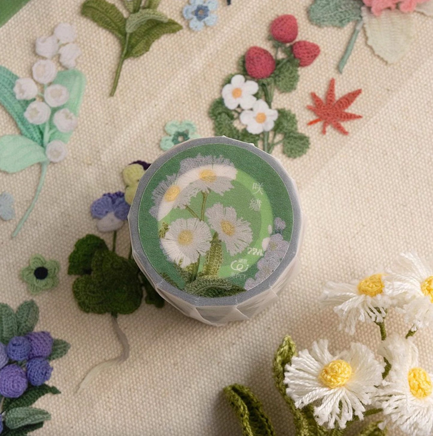 Loidesign PET Tape - Flower Crochet