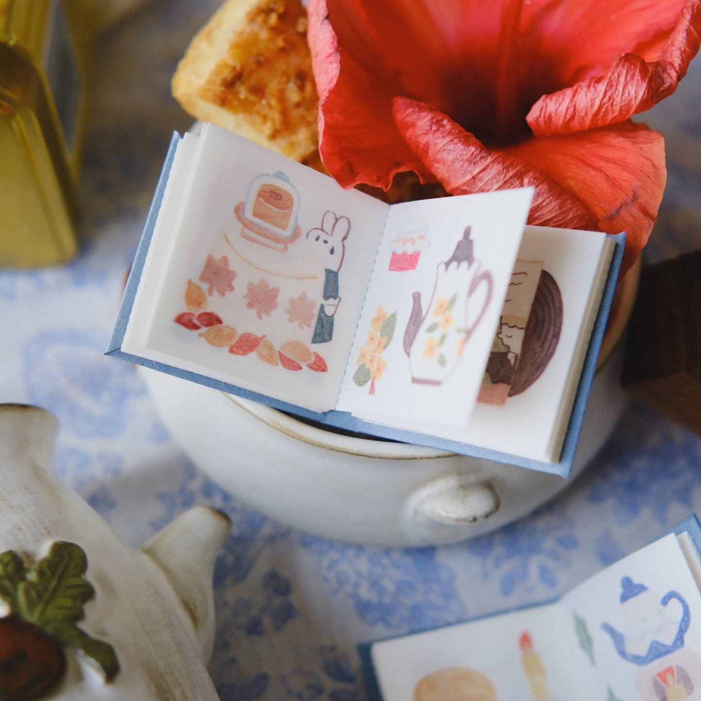 Teayou Kiss Cut Sticker Book -Seasonal Tea Party Vol. 2