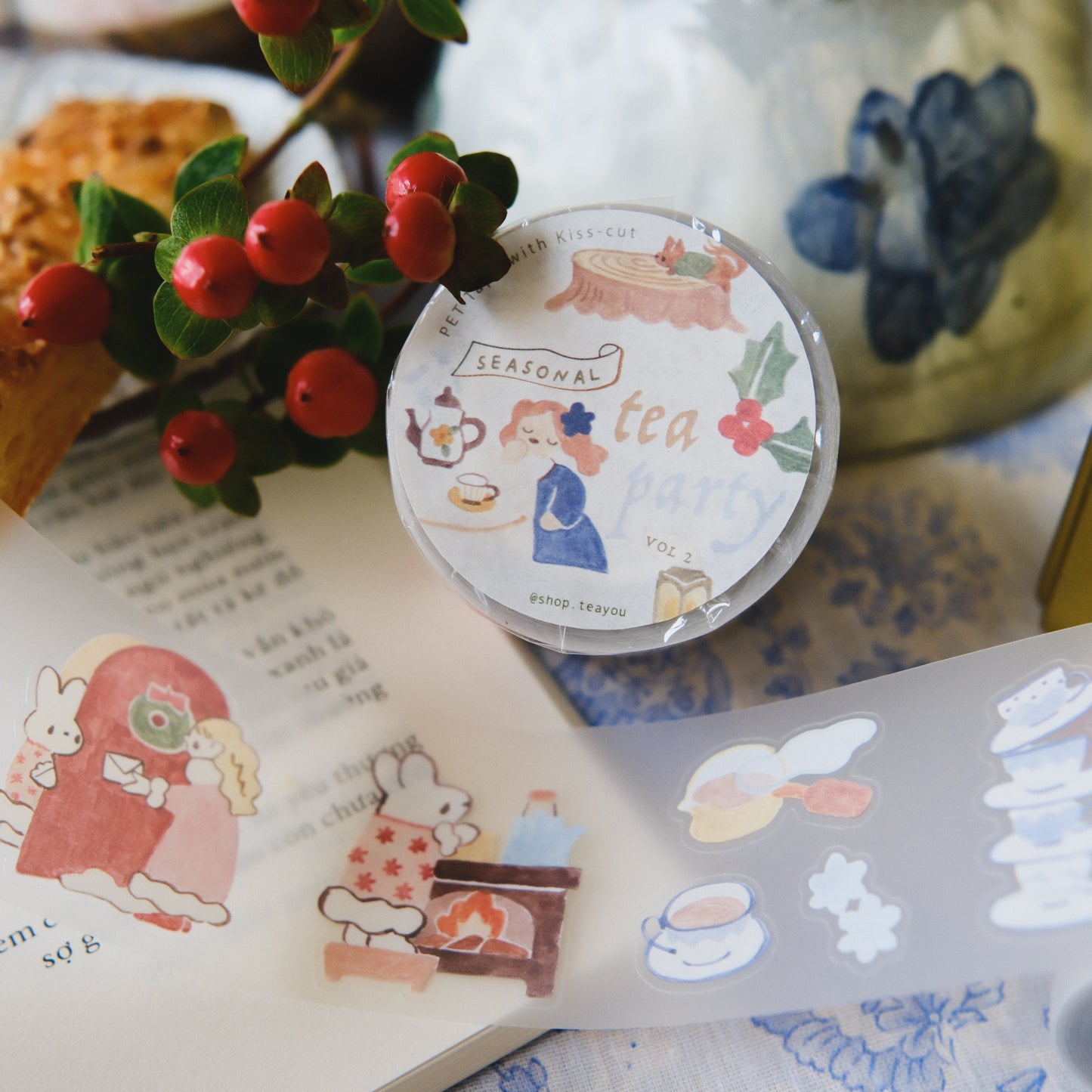 Teayou PET Tape - Seasonal Tea Party Vol. 2