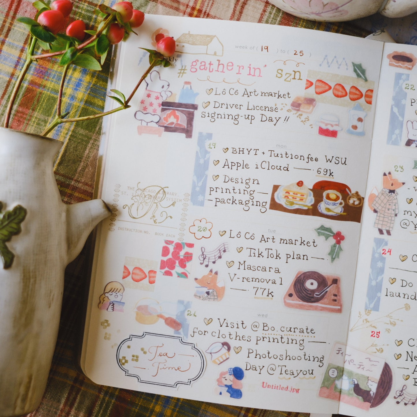 Teayou PET Tape - Seasonal Tea Party Vol. 2