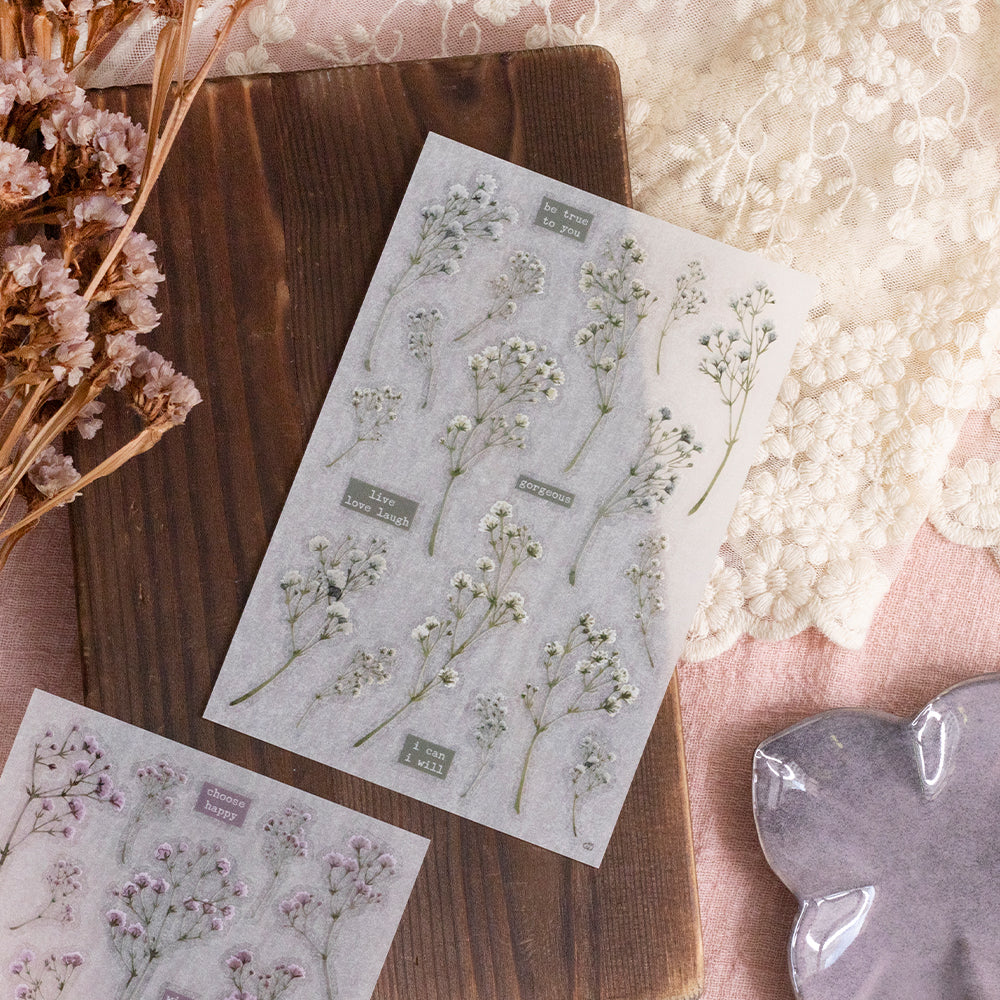 Loidesign Transfer Stickers - Gypsophila