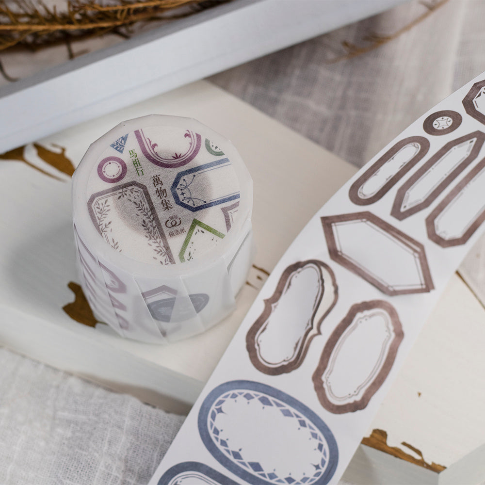 Loidesign Die-Cut Paper Tape - Travel Collection